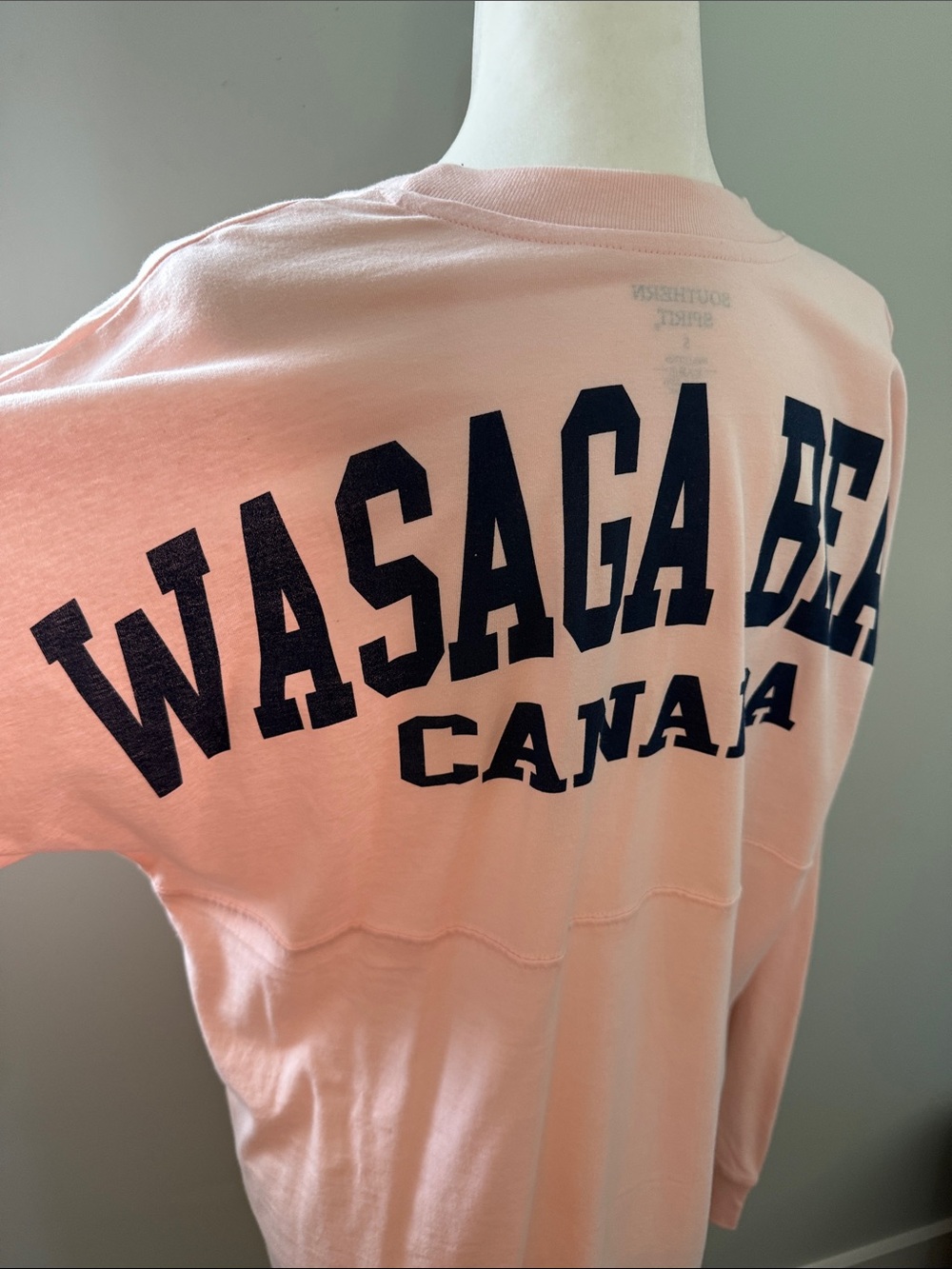 Wasaga Beach Canada Pink Long Sleeve Top